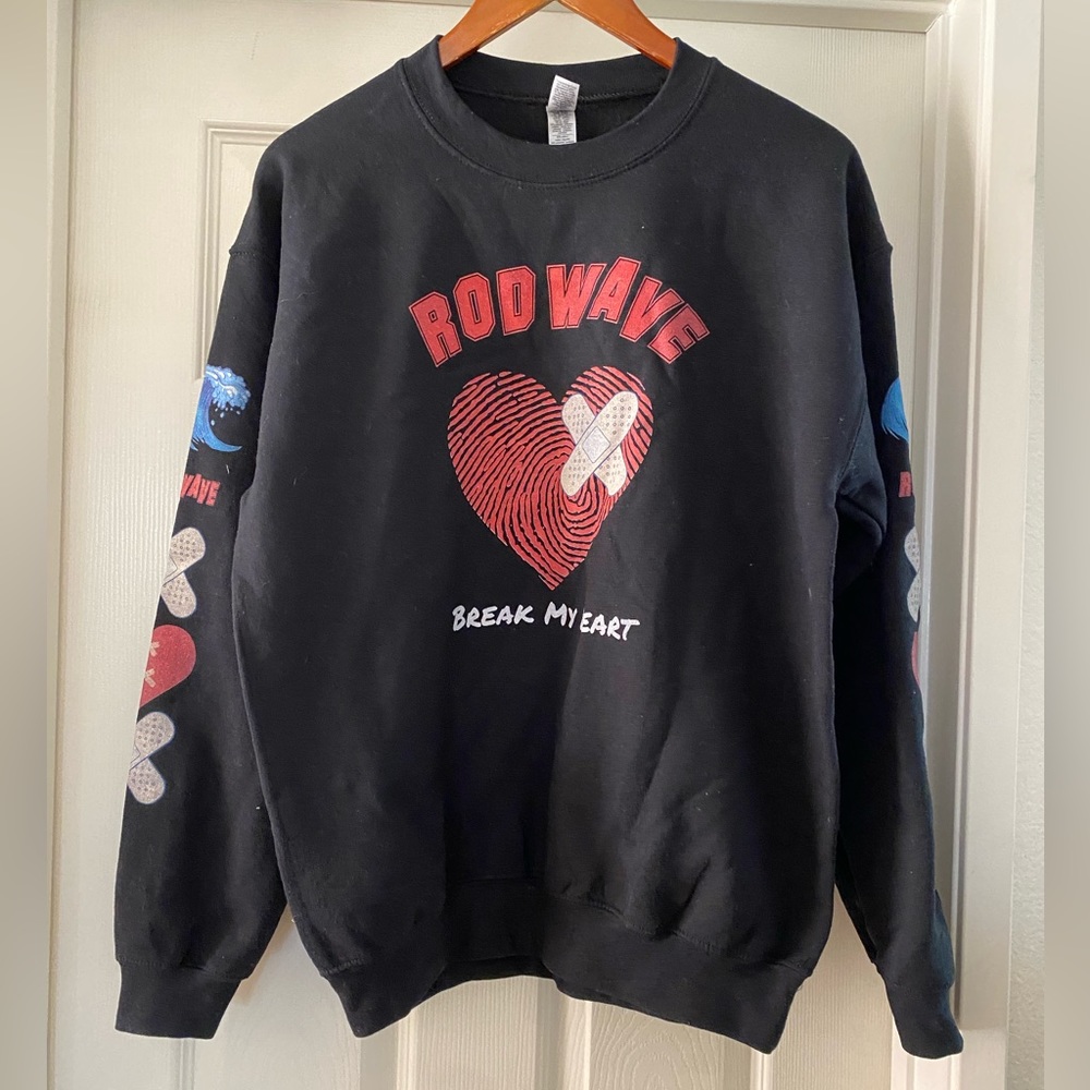 Rode wave crew neck sweater